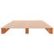 vidaXL Pallet Bed without Mattress Wax Brown 90x200 cm Solid Wood Pine