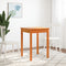 vidaXL Dining Table Wax Brown 55x55x75 cm Solid Wood Pine
