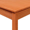 vidaXL Dining Table Wax Brown 55x55x75 cm Solid Wood Pine