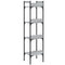 vidaXL Bookshelf 4-Tier Grey Sonoma 35x30x138.5 cm Engineered Wood