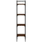 vidaXL Bookshelf 4-Tier Brown Oak 35x30x138.5 cm Engineered Wood