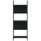 vidaXL Bookshelf 5-Tier Black 60.5x24x166.5 cm Engineered Wood