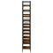 vidaXL Bookshelf Smoked Oak 127.5x28.5x172.5 cm Engineered Wood
