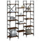 vidaXL Bookshelf Brown Oak 127.5x28.5x172.5 cm Engineered Wood