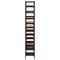 vidaXL Bookshelf Brown Oak 127.5x28.5x172.5 cm Engineered Wood