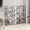vidaXL Bookshelf Grey Sonoma 160x28.5x136.5 cm Engineered Wood
