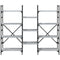 vidaXL Bookshelf Grey Sonoma 160x28.5x136.5 cm Engineered Wood