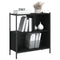 vidaXL Bookcase Black 72x28x77.5 cm Engineered Wood