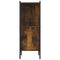 vidaXL Bookcase Smoked Oak 72x28x77.5 cm Engineered Wood