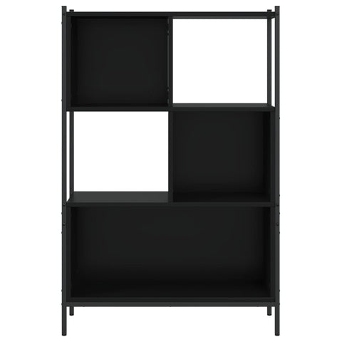 vidaXL Bookcase Black 72x28x109 cm Engineered Wood