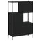 vidaXL Bookcase Black 72x28x109 cm Engineered Wood