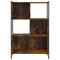 vidaXL Bookcase Smoked Oak 72x28x109 cm Engineered Wood