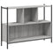 vidaXL Bookcase Grey Sonoma 102x28x77.5 cm Engineered Wood