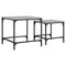 vidaXL Nesting Coffee Tables 2 pcs Grey Sonoma Engineered Wood