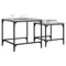 vidaXL Nesting Coffee Tables 2 pcs Grey Sonoma Engineered Wood