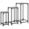 vidaXL Nesting Side Tables 3 pcs Grey Sonoma Engineered Wood