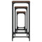 vidaXL Nesting Side Tables 3 pcs Brown Oak Engineered Wood