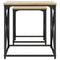 vidaXL Nesting Coffee Tables 2 pcs Sonoma Oak Engineered Wood
