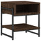 vidaXL Coffee Table Brown Oak 40x40x45 cm Engineered Wood
