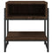vidaXL Coffee Table Brown Oak 40x40x45 cm Engineered Wood