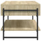vidaXL Coffee Table Sonoma Oak 90x50x45 cm Engineered Wood