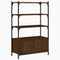 vidaXL Bookcase 3-Tier Brown Oak 70x30x109.5 cm Engineered Wood