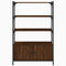 vidaXL Bookcase 3-Tier Brown Oak 70x30x109.5 cm Engineered Wood