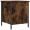 vidaXL Storage Bench Smoked Oak 40x42.5x50 cm Engineered Wood