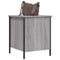 vidaXL Storage Bench Grey Sonoma 40x42.5x50 cm Engineered Wood