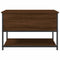 vidaXL Storage Bench Brown Oak 70x42.5x47 cm Engineered Wood