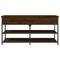vidaXL Shoe Bench Brown Oak 100x42.5x50 cm Engineered Wood