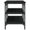vidaXL Shoe Bench Black 100x38.5x49 cm Engineered Wood