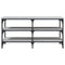 vidaXL Shoe Bench Grey Sonoma 100x38.5x49 cm Engineered Wood