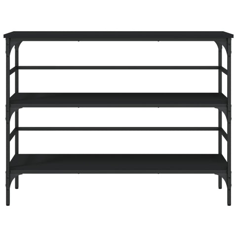 vidaXL Console Table Black 100x32x75 cm Engineered Wood