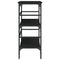 vidaXL Console Table Black 100x32x75 cm Engineered Wood