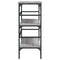 vidaXL Console Table Grey Sonoma 100x32x75 cm Engineered Wood