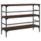 vidaXL Console Table Brown Oak 100x32x75 cm Engineered Wood