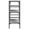 vidaXL Console Table Grey Sonoma 75x32x75 cm Engineered Wood