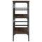 vidaXL Console Table Brown Oak 75x32x75 cm Engineered Wood