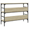 vidaXL Console Table Sonoma Oak 100x32x75 cm Engineered Wood