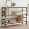 vidaXL Console Table Sonoma Oak 100x32x75 cm Engineered Wood