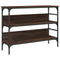 vidaXL Console Table Brown Oak 100x32x75 cm Engineered Wood