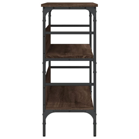 vidaXL Console Table Brown Oak 100x32x75 cm Engineered Wood