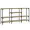 vidaXL Console Table Sonoma Oak 160x29x80 cm Engineered Wood