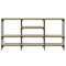 vidaXL Console Table Sonoma Oak 160x29x80 cm Engineered Wood
