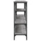 vidaXL Console Table Grey Sonoma 160x29x80 cm Engineered Wood