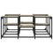 vidaXL Coffee Table Sonoma Oak 91x91x40 cm Engineered Wood