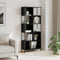 vidaXL Bookcase Black 72x28x172 cm Engineered Wood