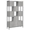 vidaXL Bookcase Grey Sonoma 102x28x172 cm Engineered Wood