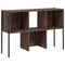 vidaXL Bookcase Brown Oak 102x28x172 cm Engineered Wood